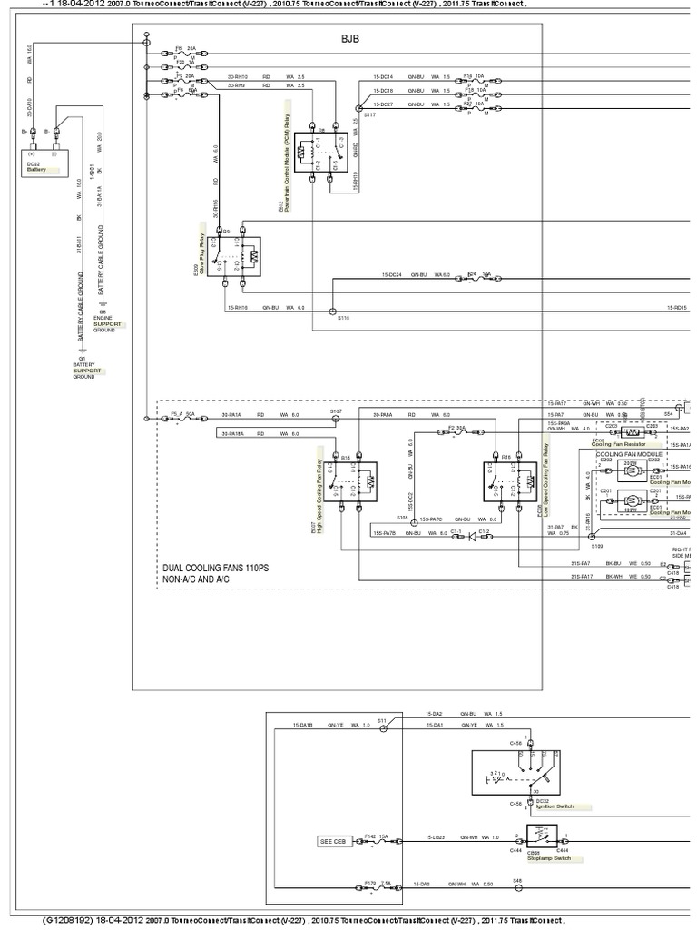 Transit Connect Wiring Diagram | PDF
