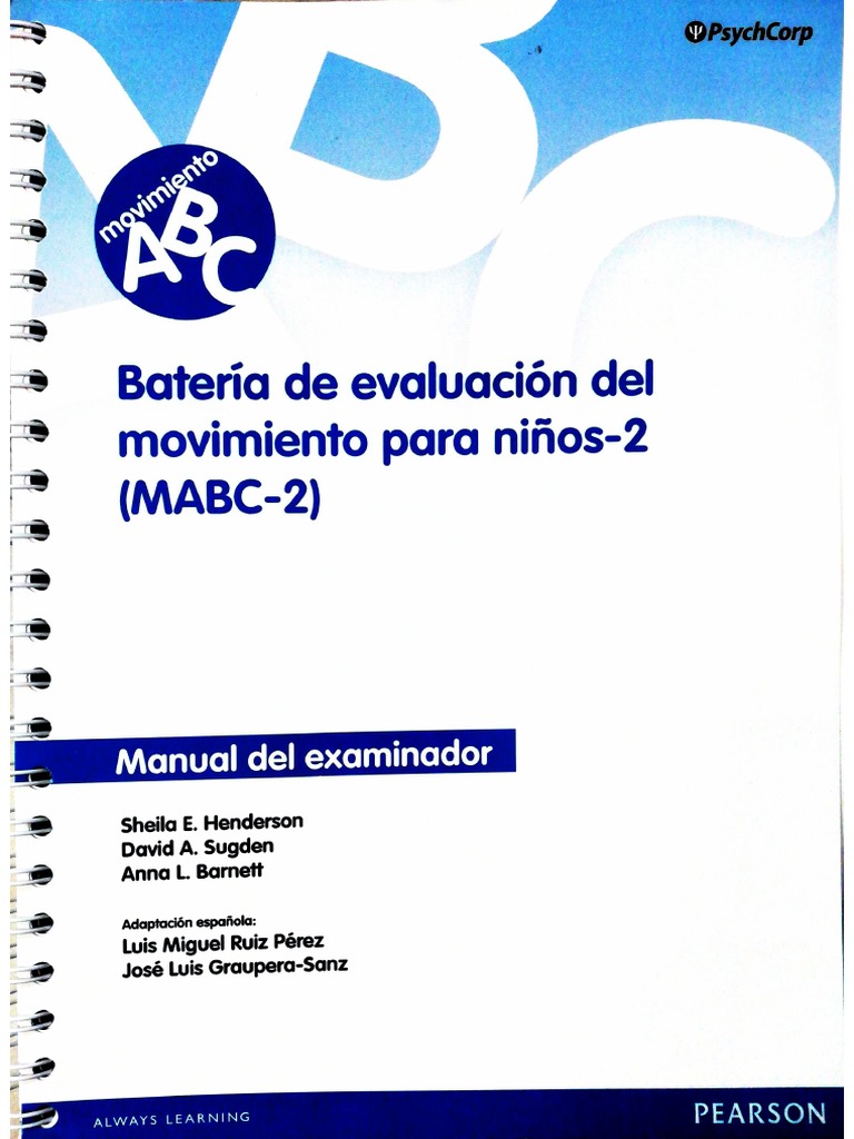 MACB-2 CAP 1 Y 2 - Manual Del Examinador | PDF