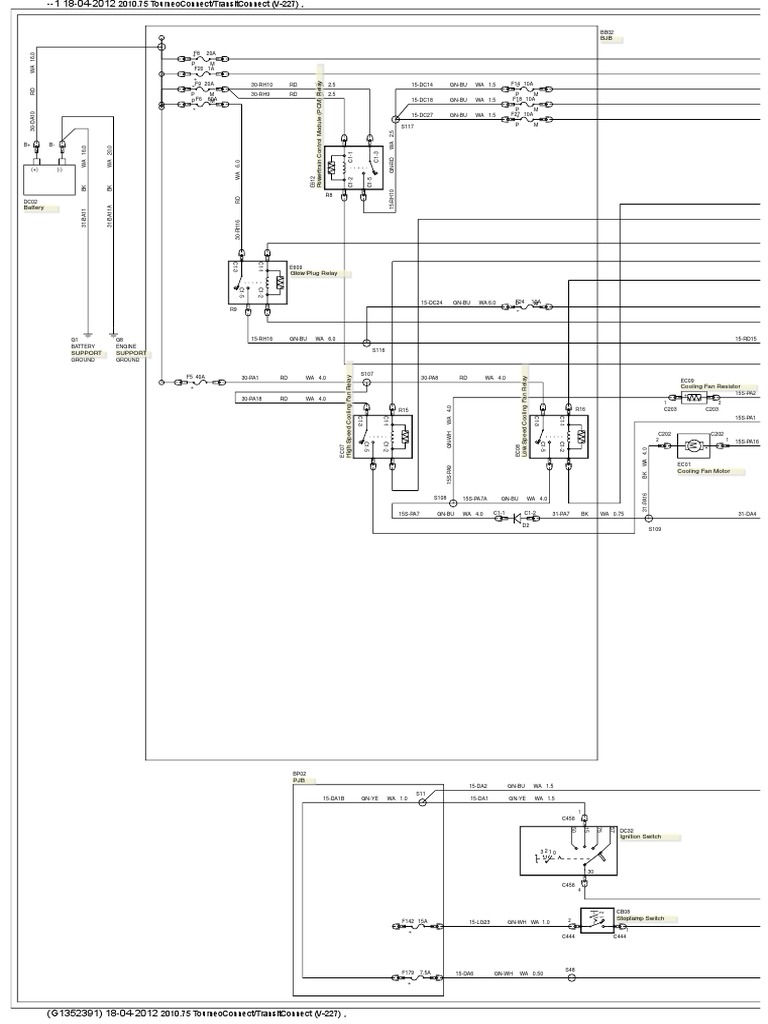 transit connect 1.8tdci dpf glow plug PDF Vehicle Technology