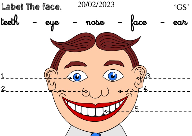 Label the face | PDF