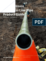 High Pressure Fiberglass Line Pipe Product Guide Brochure