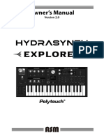 Hydrasynth Explorer Owners Manual 2.0.0