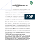 Convocatoria Voleibol Dia de La Madre