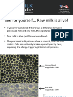 Raw Milk Like Blood