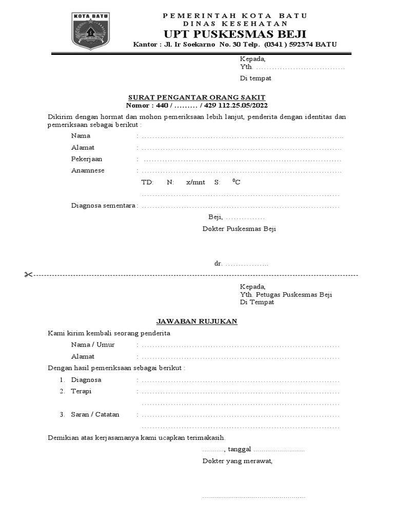 Surat Rujukan Umum | PDF