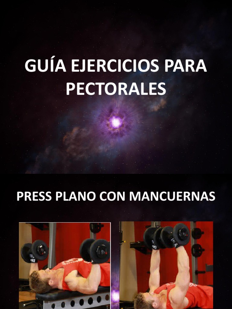 Ejercicios Efectivos para Pectorales | PDF