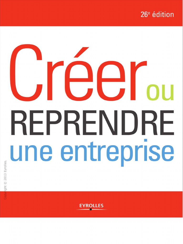 Créer Ou Reprendre Une Entreprise ( PDFDrive ), PDF, Business