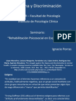 Estigma y Discriminación