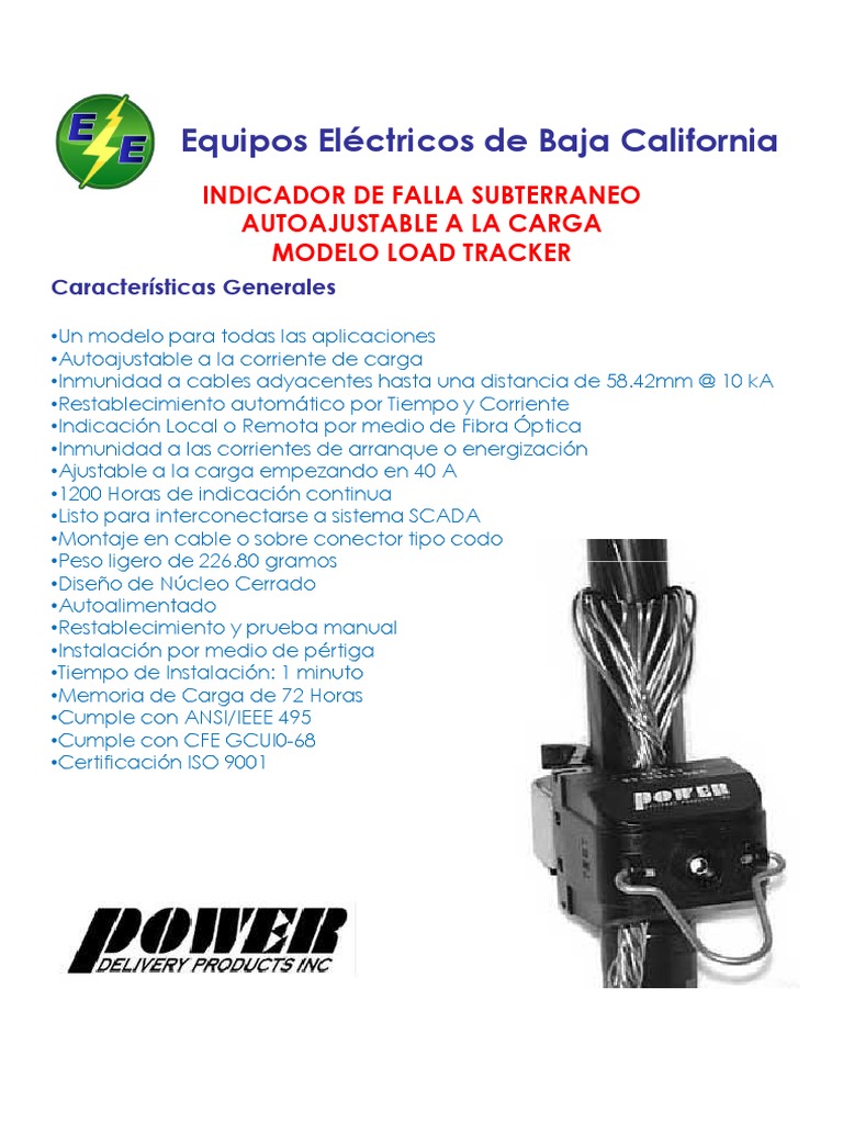 Indicador de Falla Subterraneo 9235 | PDF