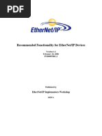 PUB00070 Recommended Functionality For EtherNetIP Devices v1.2