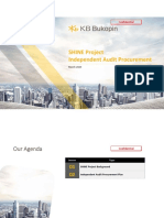 RFI - External Independent Audit