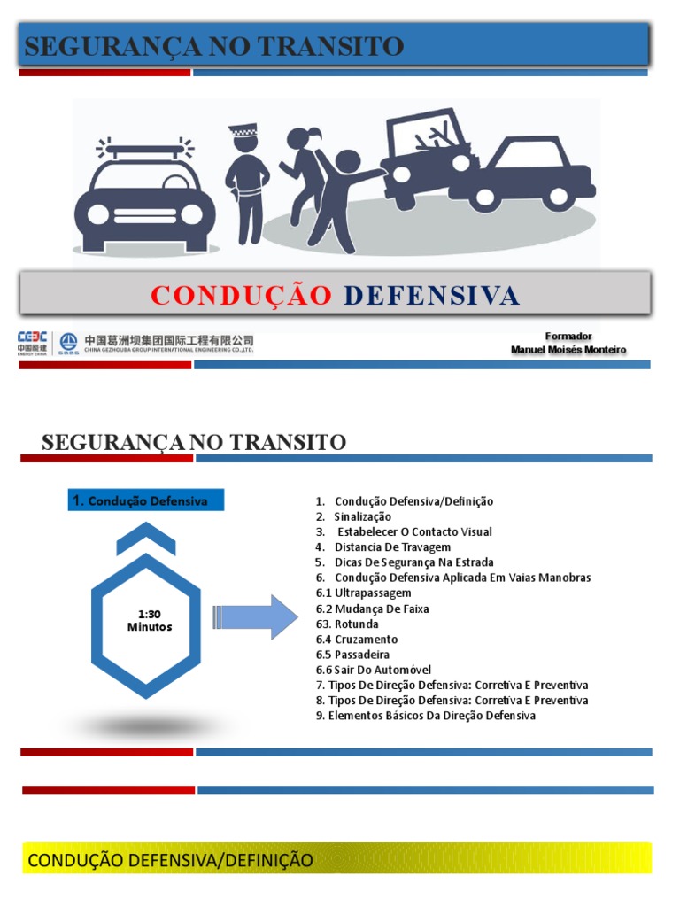 Condução Defensiva: Segurança no Trânsito | PDF | Tráfego | Transporte