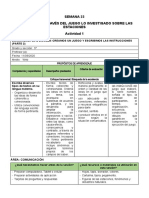 5to Grado Dia 11 Setiembre - Sesion