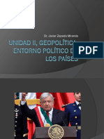 Unidad II Geopolitica Entorno Politico de MEXICO Compressed