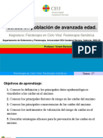 Tema 17. Caídas en Población de Avanzada Edad. 2022-23