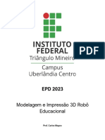 Impressão 3D - EPD2023