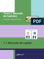 Tema 7. Mercado de Capitales
