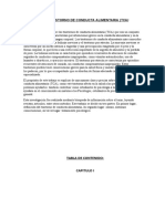 Trastorno de Conducta Alimentaria