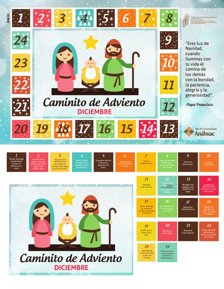 Caminito de Adviento PDF Misa (liturgia) Adviento