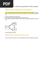 What Is MVC (Model View Controller) ?