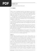 Jewish 2.0 -  The Difficult Road to Internet Innovation