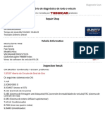 Relatório de Diagnóstico de Todo o Veículo: Diagnostic Scan