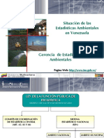 Situación Actual de Las Estadísticas Ambientales en Venezuela