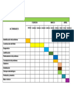 Diagrama de Gantt