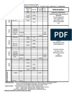 Grade de Horarios 2022 Março22