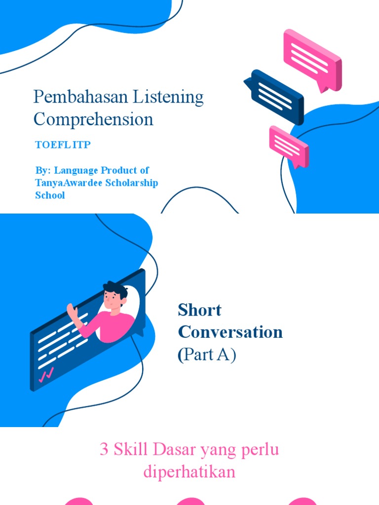Tsc Listening Section Pdf Linguistics