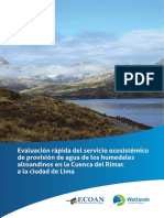 RIMAC_16.5 Gestion de Agua en La Cuenca Del Rimac