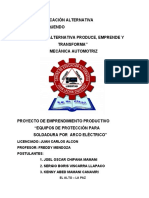 Equipos de Protección para Soldadura Del Arco Eléctrico-1 Final
