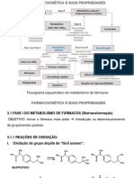 Reações de Fase I e II Processos Farmacocinéticos