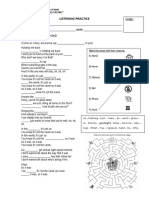 As It Was Listening Practice 5ta Semana