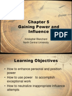 Gaining Power and Influence: Kristopher Blanchard North Central University
