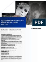 Fluxograma Os Prejuízos Da Mentira Na Família Atos 5. 1-11 Lição 11