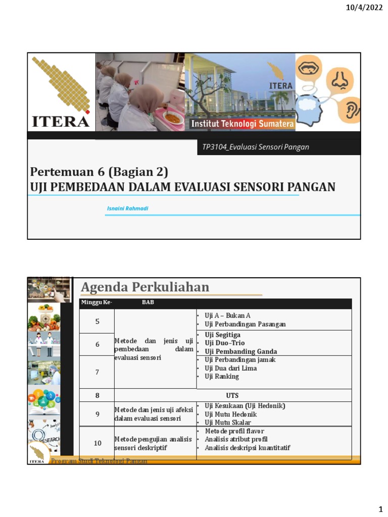 Uji Pembedaan Segitiga, Dou Trio, Perbandingan Ganda | PDF