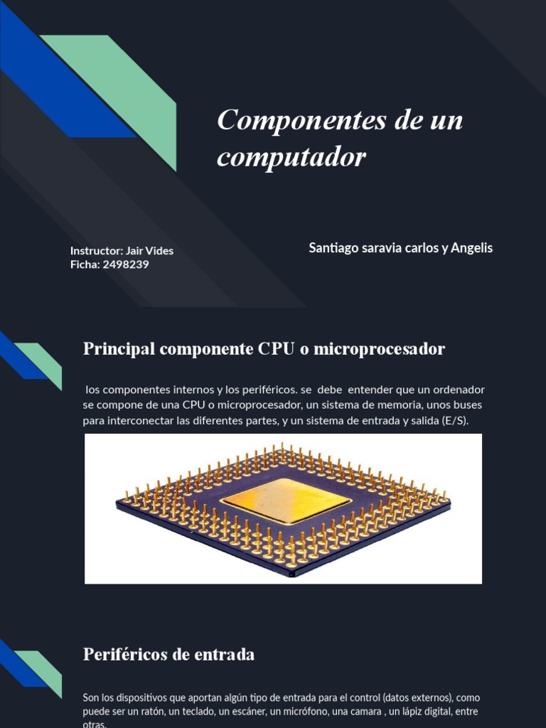 Presentación Sin Título | PDF | Periférico | Hardware de la computadora