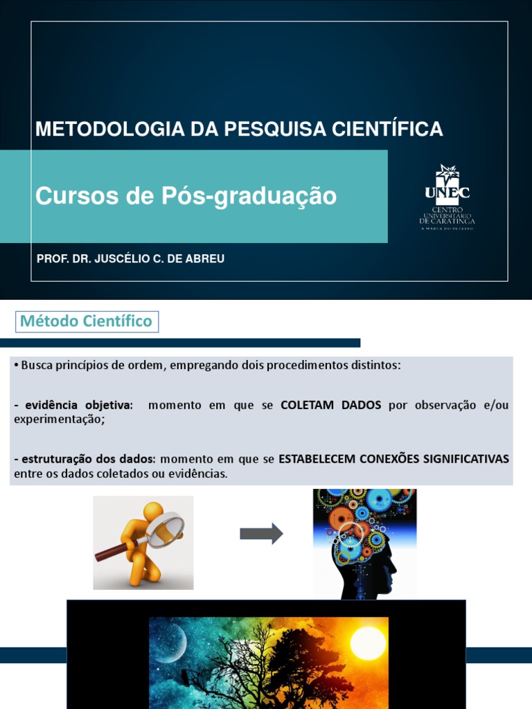 Metodologia da Pesquisa Científica | PDF | Science | Método científico