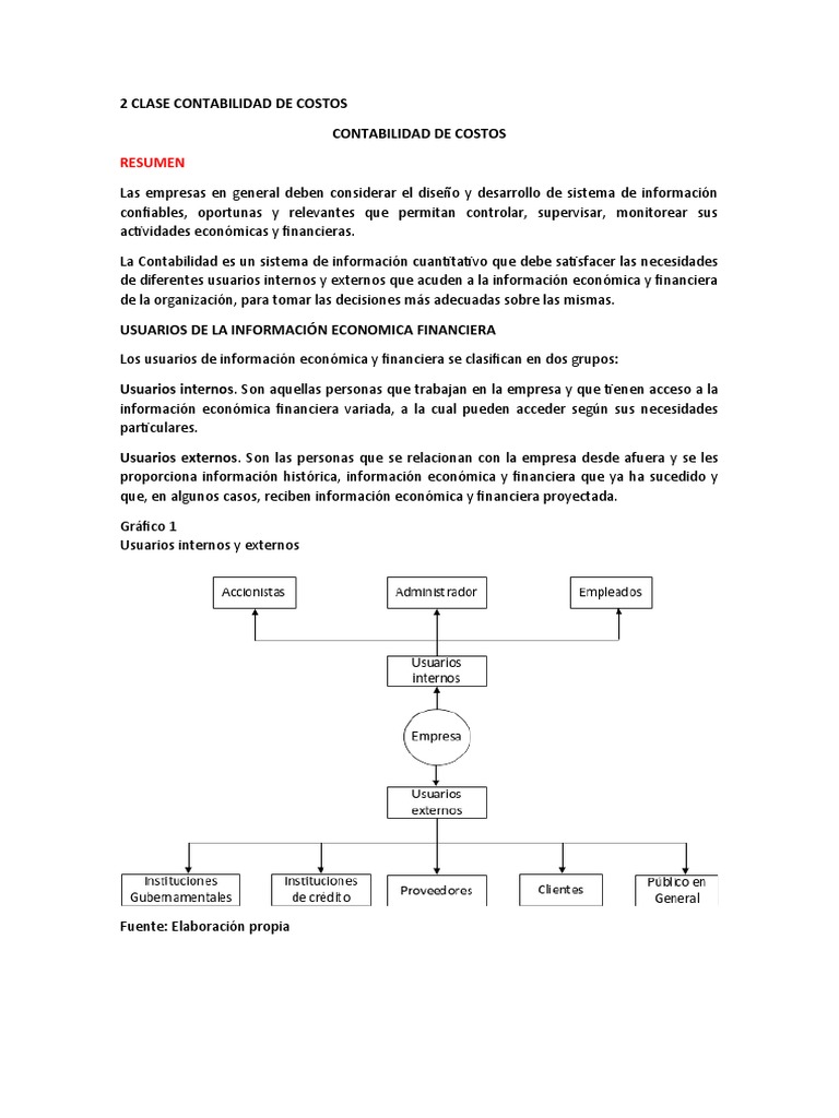 Contabilidad de Costos: Guía Esencial | PDF | Contabilidad de costos ...