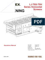 Screen TSS TSH Series O&M FN 23922 (En) Manual de Servicio