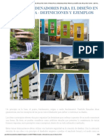Principios Ordenadores para El Diseño en Arquitectura - Definiciones y Ejemplos