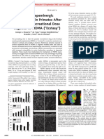 Severe Dopaminergic Neurotoxicity in Primates After A Common Recreational Dose Regimen of MDMA ('Ecstasy')