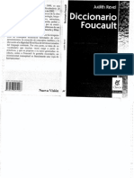 Diccionario Foucault
