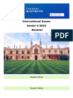 I.E. Senior II Booklet 2023 Prof. A Gimenez