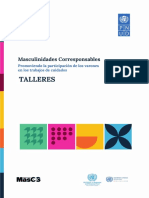 Masculinidades Corresponsables - Talleres