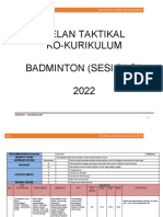 Pelan Taktikal Kokurikulum 2022 (Badminton)
