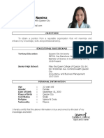 Resume Format