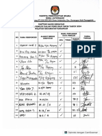 Daftar Hadir