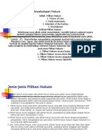 Pilihan Hukum Dan Penyeludupan Hukum